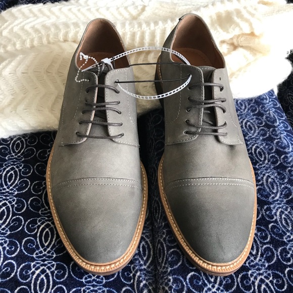 Gordon Rush Men’s Dark Gray Drew Lace Up Shoes New - Picture 2 of 8